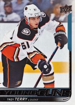 #239 Troy Terry - Anaheim Ducks - 2018-19 Upper Deck Hockey