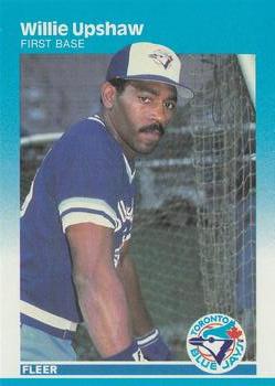 #239 Willie Upshaw - Toronto Blue Jays - 1987 Fleer Baseball