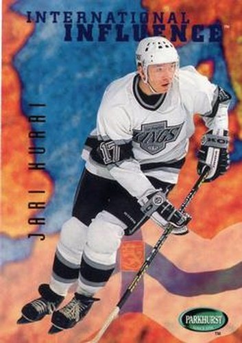 #239 Jari Kurri - Los Angeles Kings - 1995-96 Parkhurst International Hockey