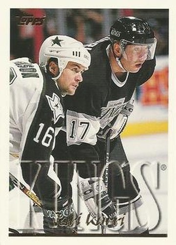 #239 Jari Kurri - Los Angeles Kings - 1995-96 Topps Hockey