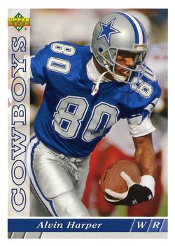 #239 Alvin Harper - Dallas Cowboys - 1993 Upper Deck Football