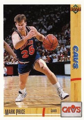 #239 Mark Price - Cleveland Cavaliers - 1991-92 Upper Deck Basketball