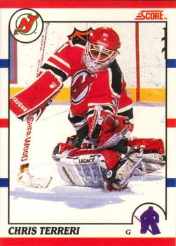 #239 Chris Terreri - New Jersey Devils - 1990-91 Score Canadian Hockey