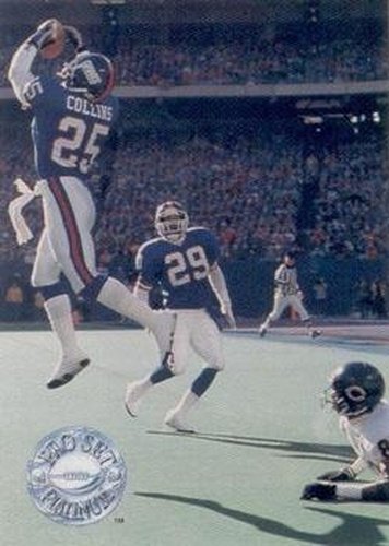 #239 Mark Collins - New York Giants - 1991 Pro Set Platinum Football