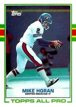 #239 Mike Horan - Denver Broncos - 1989 Topps Football