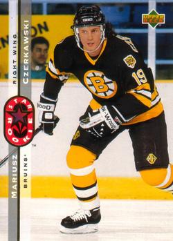 #239 Mariusz Czerkawski - Boston Bruins - 1994-95 Upper Deck Hockey