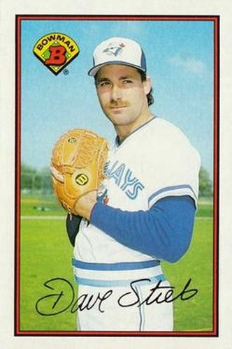 #239 Dave Stieb - Toronto Blue Jays - 1989 Bowman Baseball