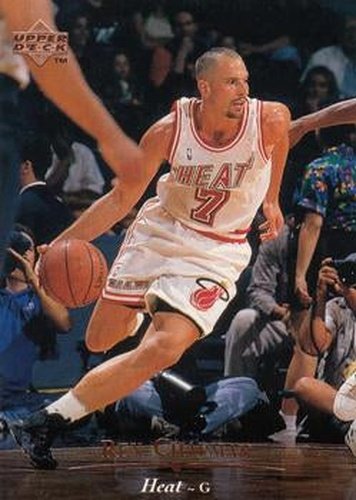 #239 Rex Chapman - Miami Heat - 1995-96 Upper Deck Basketball
