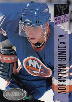 #239 Vladimir Malakhov - New York Islanders - 1993-94 Parkhurst Hockey