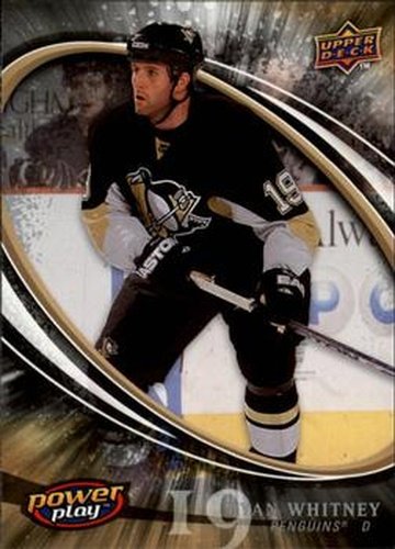 #239 Ryan Whitney - Pittsburgh Penguins - 2008-09 Upper Deck Power Play Box Set Hockey