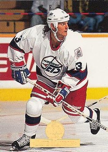 #239 Dave Manson - Winnipeg Jets - 1994-95 Leaf Hockey