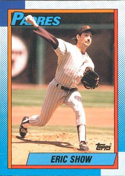 #239 Eric Show - San Diego Padres - 1990 O-Pee-Chee Baseball