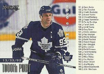 #239 Doug Gilmour - Toronto Maple Leafs - 1996-97 Donruss Hockey