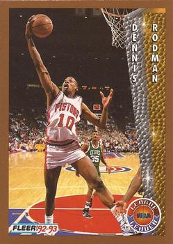 #239 Dennis Rodman - Detroit Pistons - 1992-93 Fleer Basketball