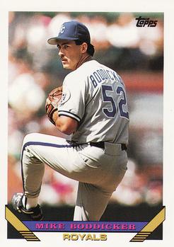 #239 Mike Boddicker - Kansas City Royals - 1993 Topps Baseball