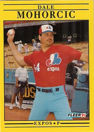 #239 Dale Mohorcic - Montreal Expos - 1991 Fleer Baseball