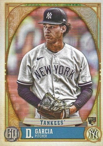 #239 Deivi Garcia - New York Yankees - 2021 Topps Gypsy Queen Baseball