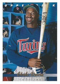 #239 Chili Davis - Minnesota Twins - 1993 Upper Deck Baseball