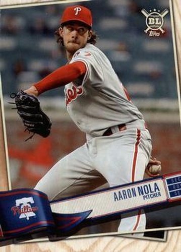 #239 Aaron Nola - Philadelphia Phillies - 2019 Topps Big League Baseball