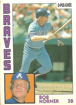 #239 Bob Horner - Atlanta Braves - 1984 O-Pee-Chee Baseball