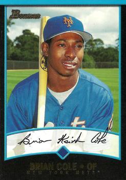 #239 Brian Cole - New York Mets - 2001 Bowman Baseball