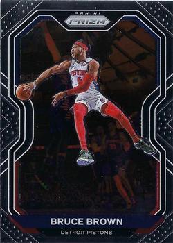 #239 Bruce Brown - Detroit Pistons - 2020-21 Panini Prizm Basketball