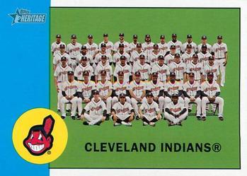 #239 Cleveland Indians - Cleveland Indians - 2012 Topps Heritage Baseball