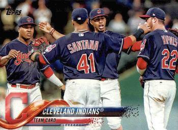 #239 Cleveland Indians - Cleveland Indians - 2018 Topps Baseball