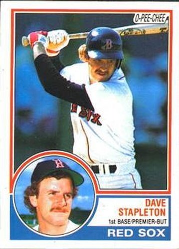 #239 Dave Stapleton - Boston Red Sox - 1983 O-Pee-Chee Baseball