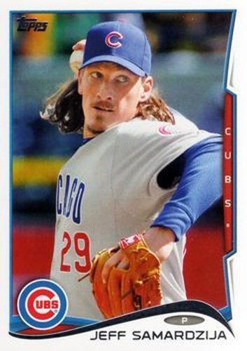 #239 Jeff Samardzija - Chicago Cubs - 2014 Topps Baseball