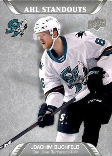 #239 Joachim Blichfeld - San Jose Barracuda - 2020-21 Upper Deck AHL Hockey