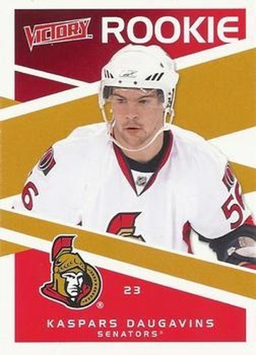 #239 Kaspars Daugavins - Ottawa Senators - 2010-11 Upper Deck Victory Hockey
