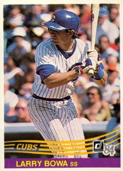 #239 Larry Bowa - Chicago Cubs - 1984 Donruss Baseball