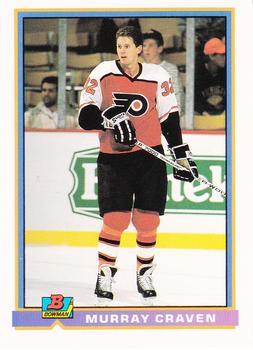 #239 Murray Craven - Philadelphia Flyers - 1991-92 Bowman Hockey