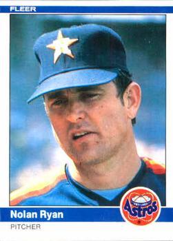 #239 Nolan Ryan - Houston Astros - 1984 Fleer Baseball