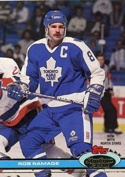 #239 Rob Ramage - Minnesota North Stars - 1991-92 Stadium Club Hockey