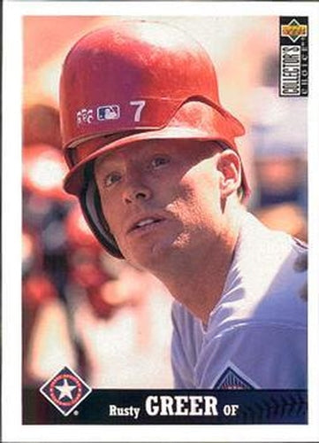 #239 Rusty Greer - Texas Rangers - 1997 Collector's Choice Baseball