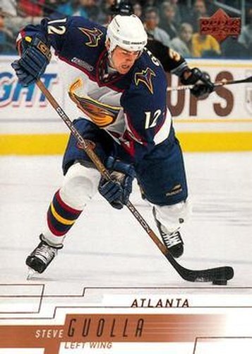 #239 Steve Guolla - Atlanta Thrashers - 2000-01 Upper Deck Hockey