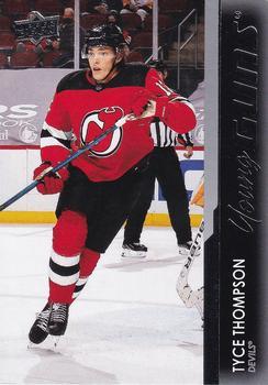 #239 Tyce Thompson - New Jersey Devils - 2021-22 Upper Deck Hockey