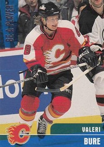 #239 Valeri Bure - Calgary Flames - 1999-00 Be a Player Memorabilia Hockey