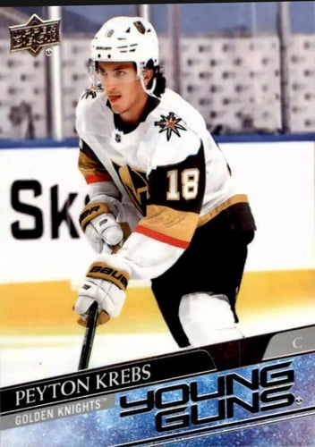 #239 Peyton Krebs - Vegas Golden Knights - 2020-21 Upper Deck Hockey