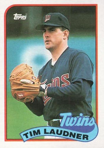 #239 Tim Laudner - Minnesota Twins - 1989 Topps Baseball