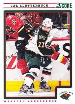 #239 Cal Clutterbuck - Minnesota Wild - 2012-13 Score Hockey