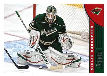 #239 Niklas Backstrom - Minnesota Wild - 2013-14 Score Hockey