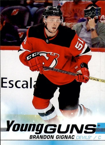 #239 Brandon Gignac - New Jersey Devils - 2019-20 Upper Deck Hockey