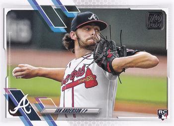 #239 Ian Anderson - Atlanta Braves - 2021 Topps Baseball