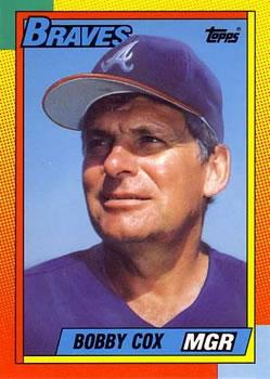#23T Bobby Cox - Atlanta Braves - 1990 Topps Traded Baseball