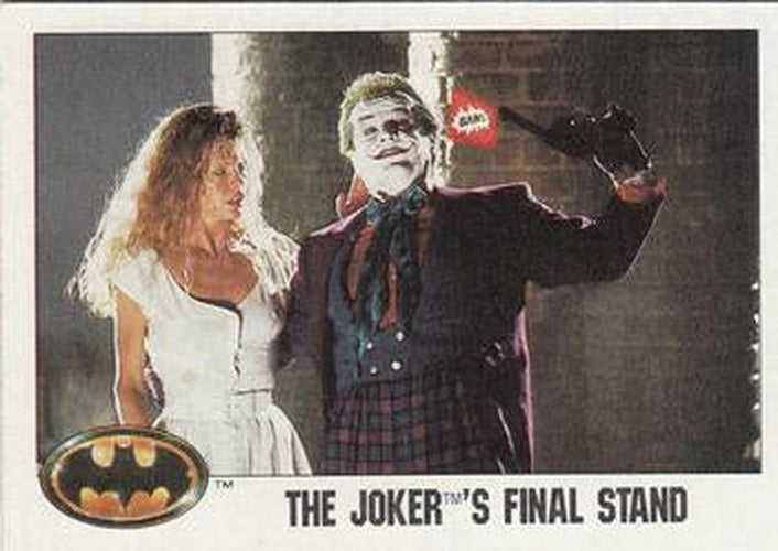 #123 The Joker's Final Stand! - 1989 Topps Batman