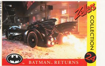 #23 The Batmobile in action in Gotham Plaza! - 1992 Zellers Batman Returns