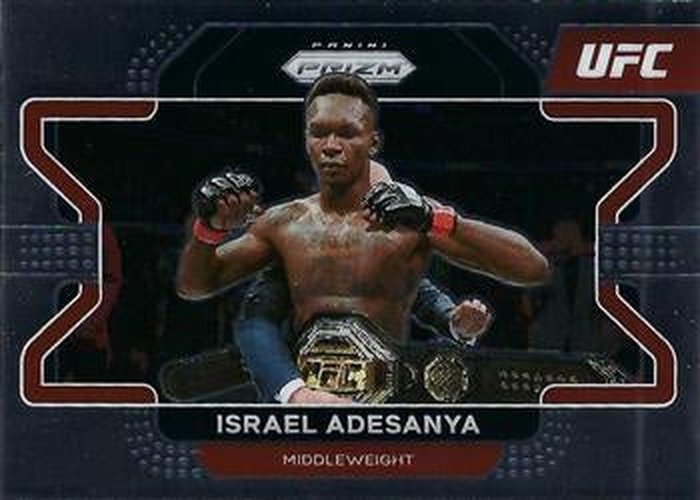 #23 Israel Adesanya - 2022 Panini Prizm UFC MMA